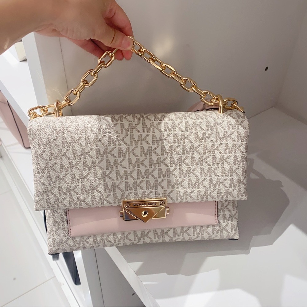 Michael Kors Cece Medium Shoulder Bag - Picture 2 of 10